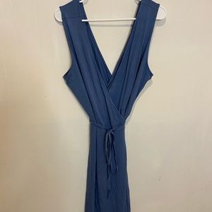 NWT B.R. Jersey Knit Wrap MIDI Dress